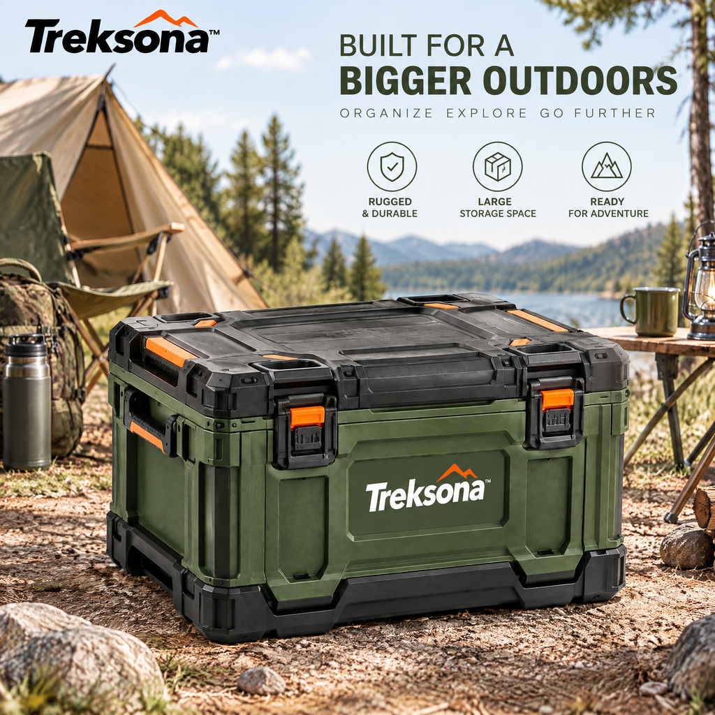 Treksona™ Modular Camping Gear Storage Box