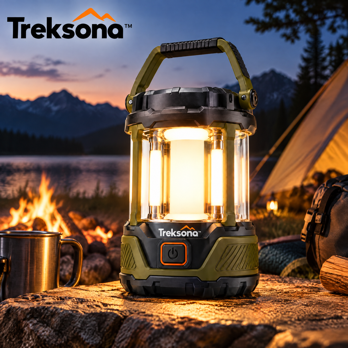 Treksona™ Rechargeable Multi-Function Camping Lantern