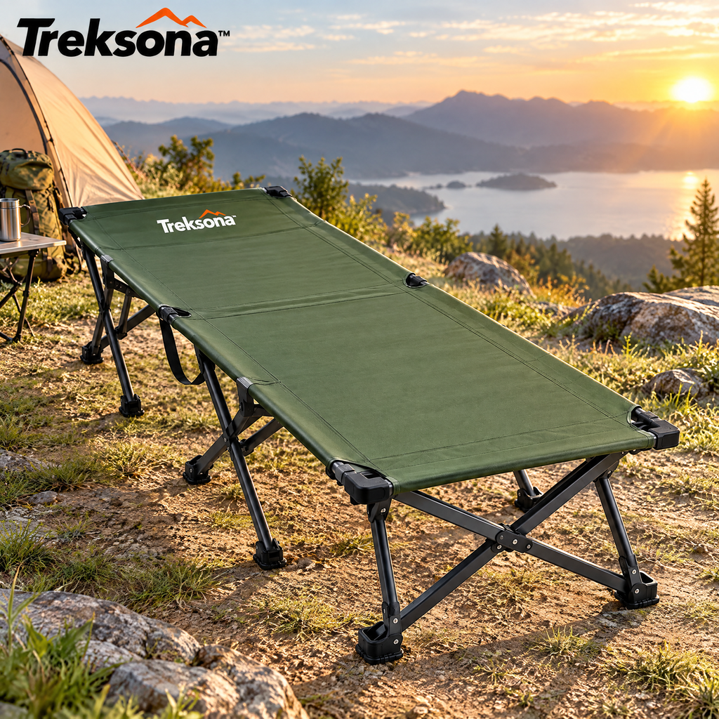 Treksona™ Portable Folding Camping Cot
