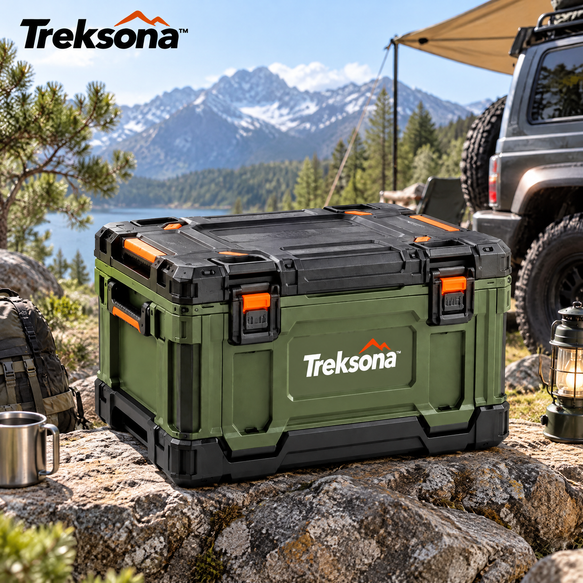 Treksona™ Modular Camping Gear Storage Box