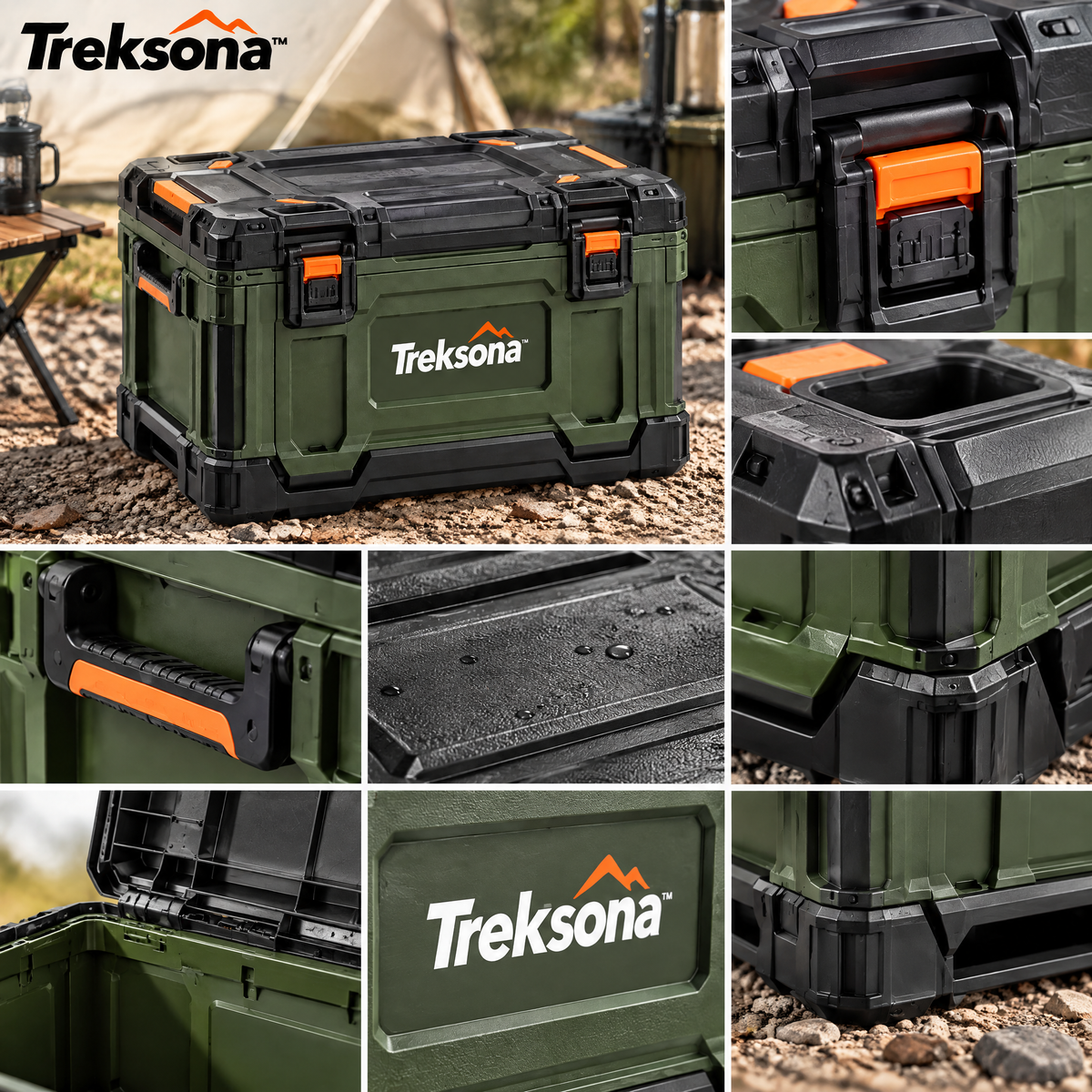 Treksona™ Modular Camping Gear Storage Box
